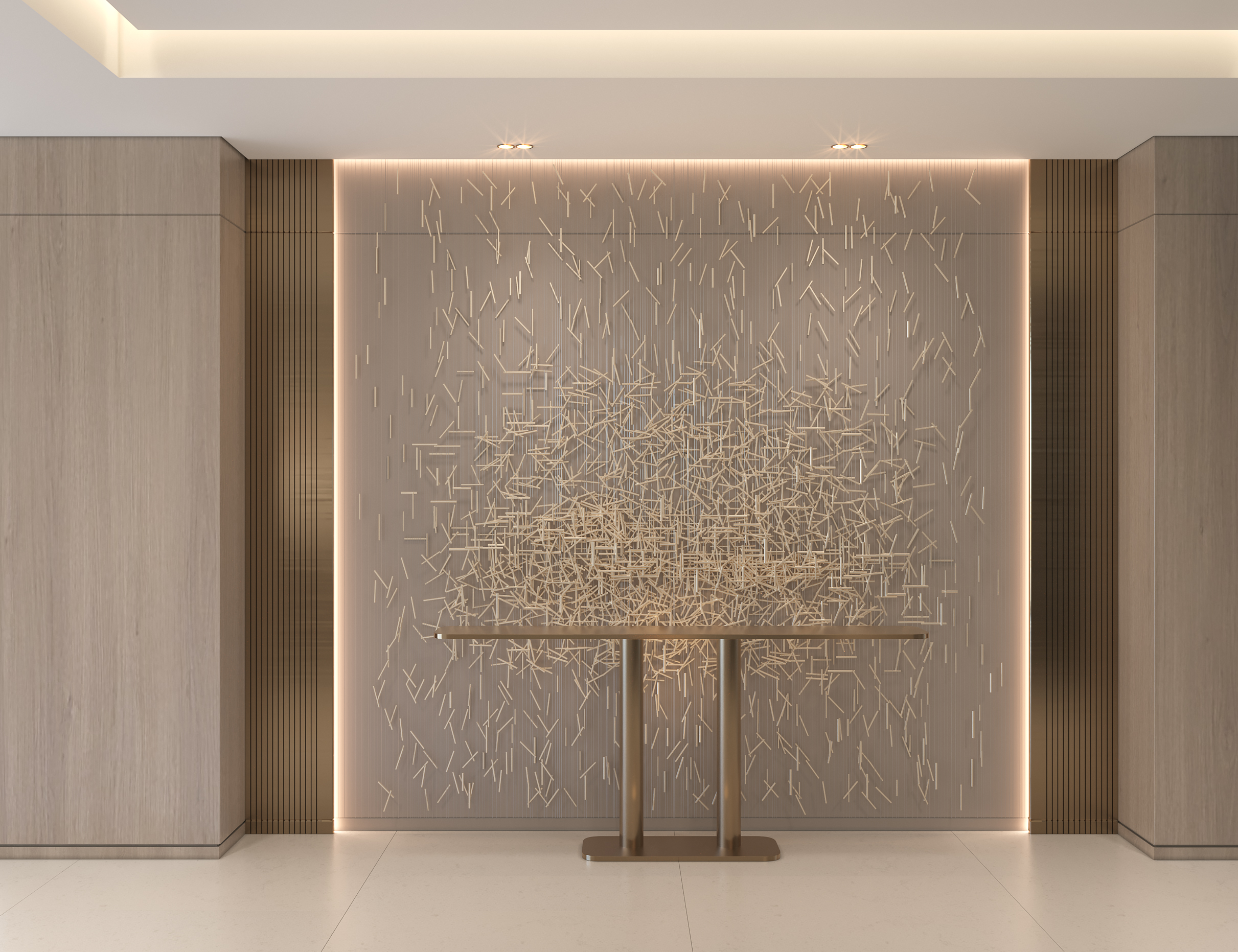 Feature Wall+Console