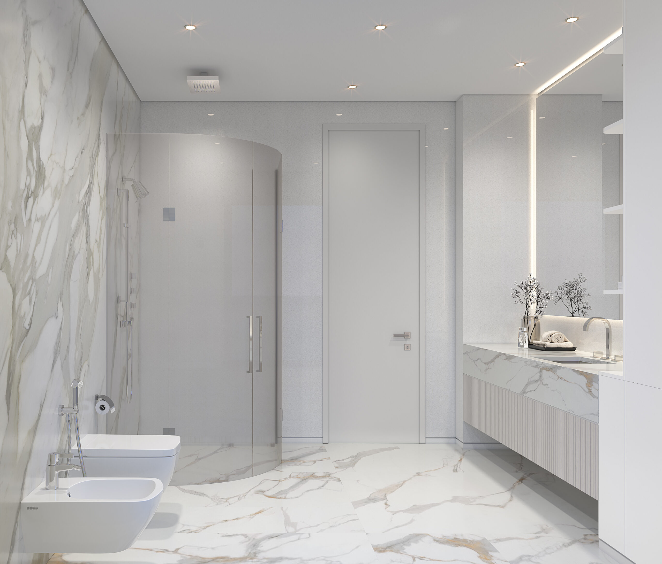His Bathroom